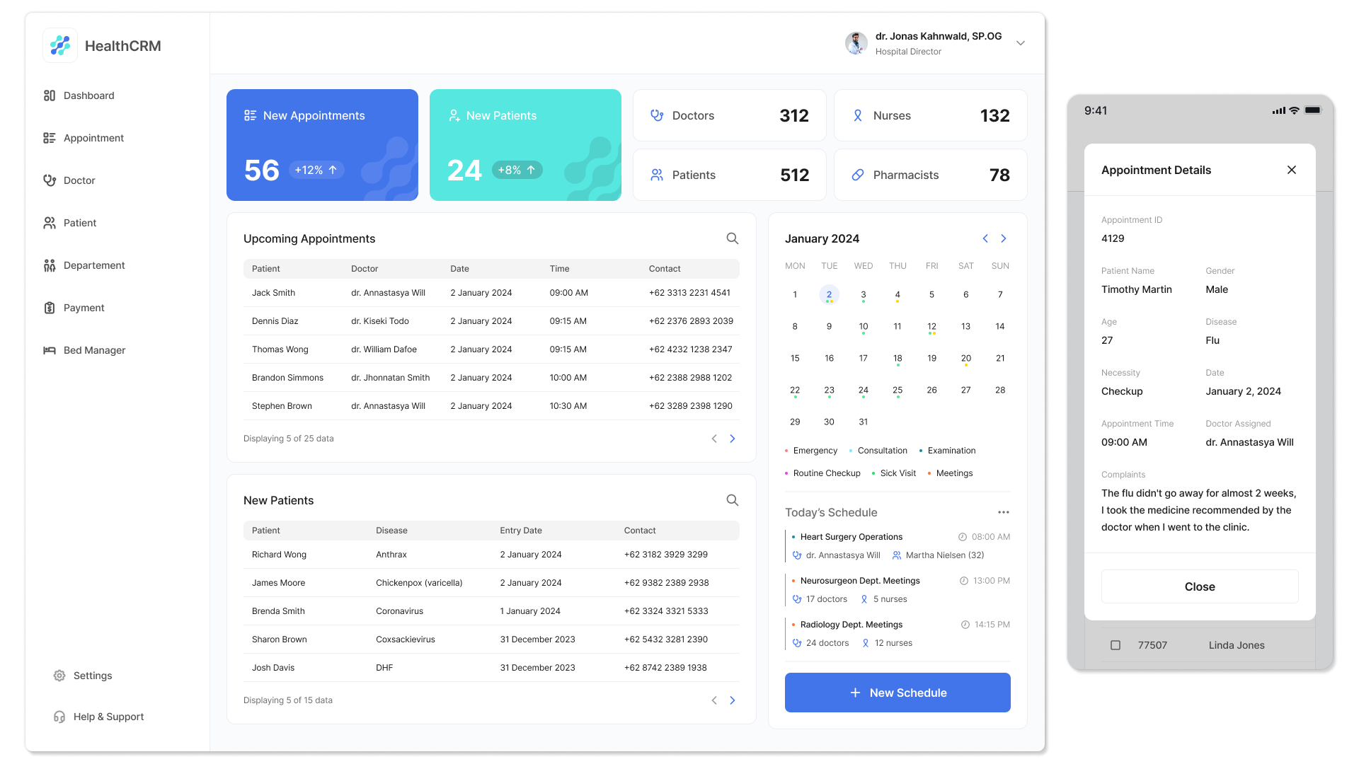 CRM для клиники