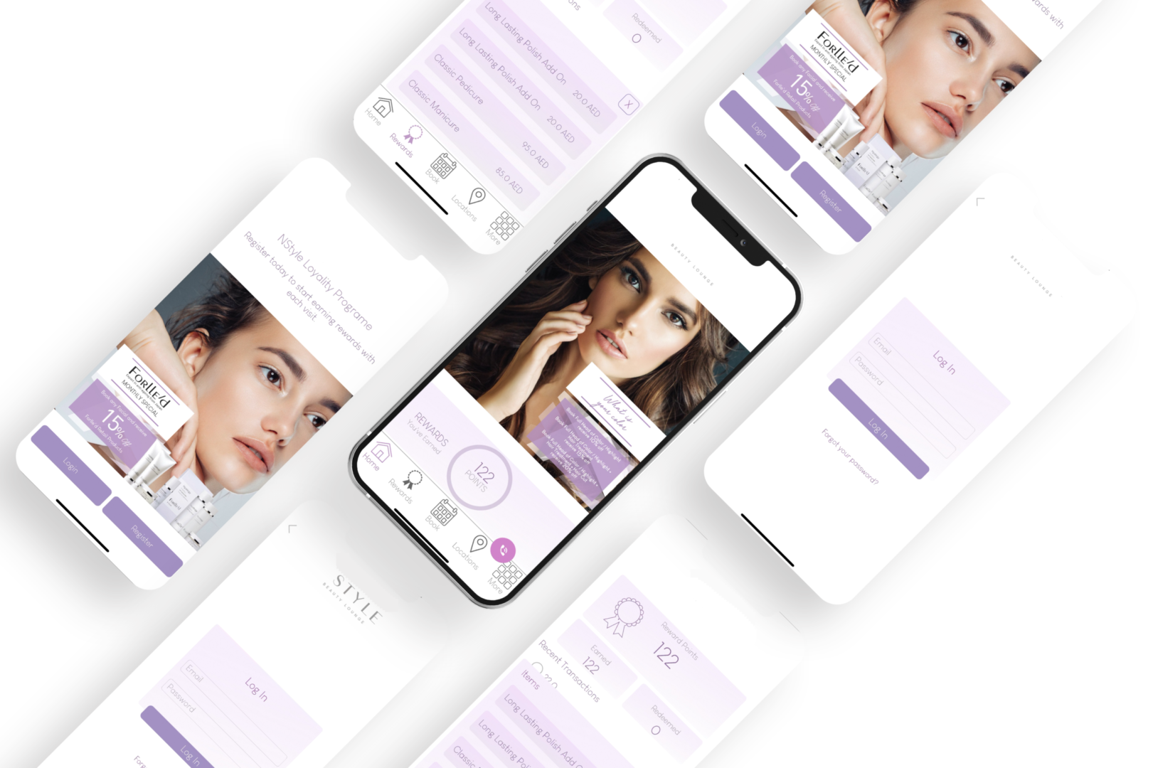 App for beauty salons