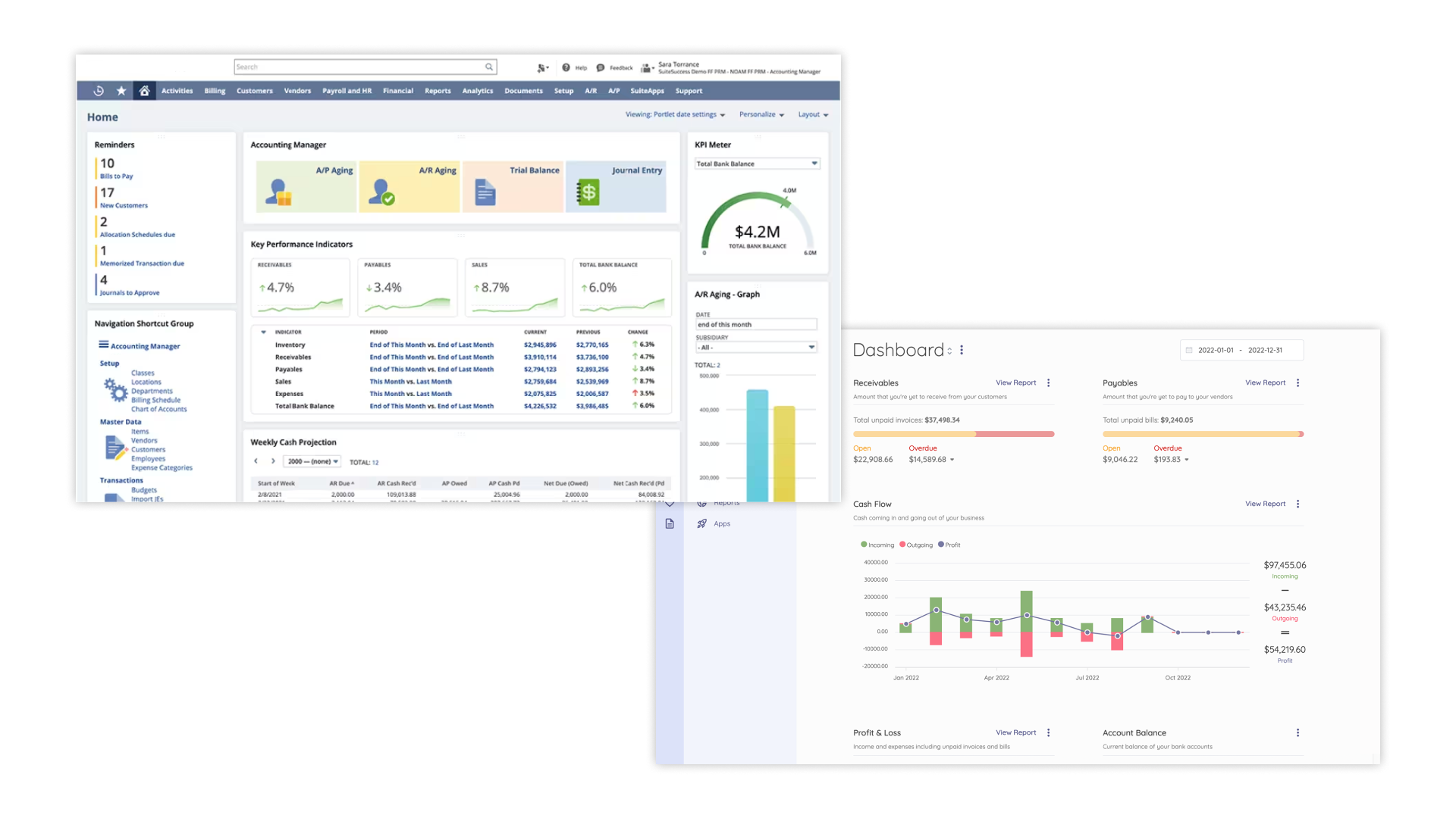 Development of accounting programs in Java