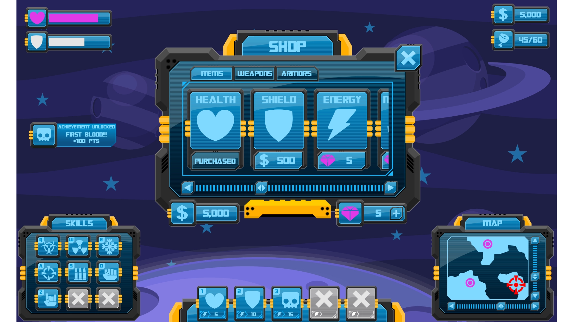 Canvas игры