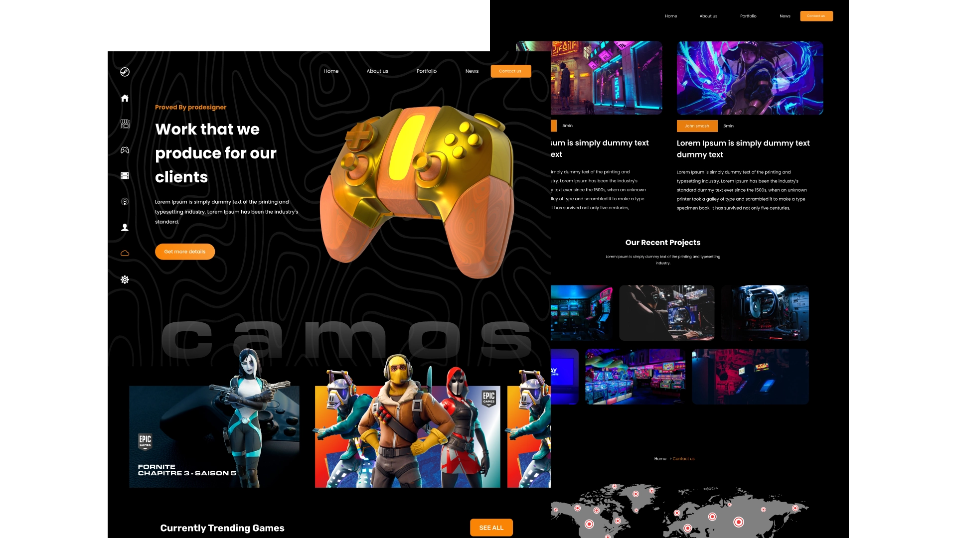 Development of game servers