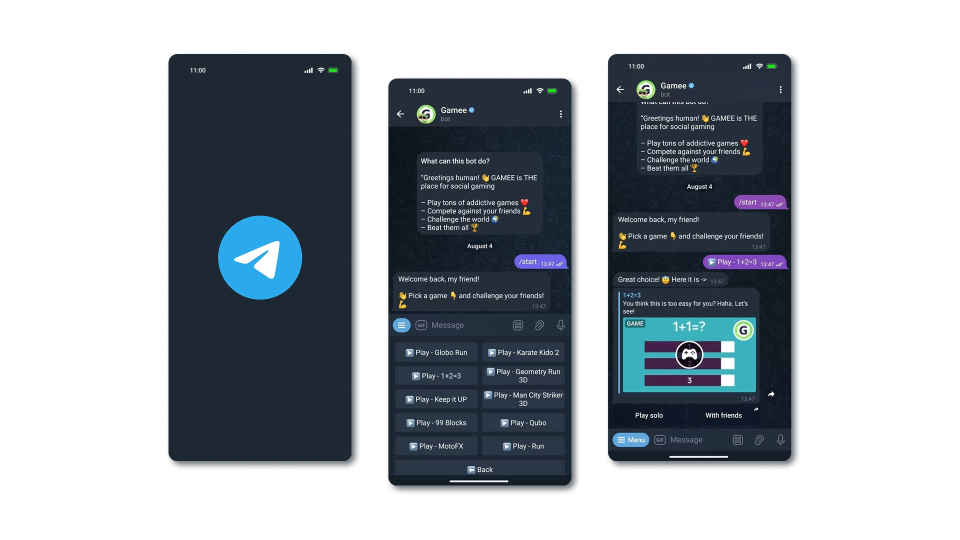 Telegram games