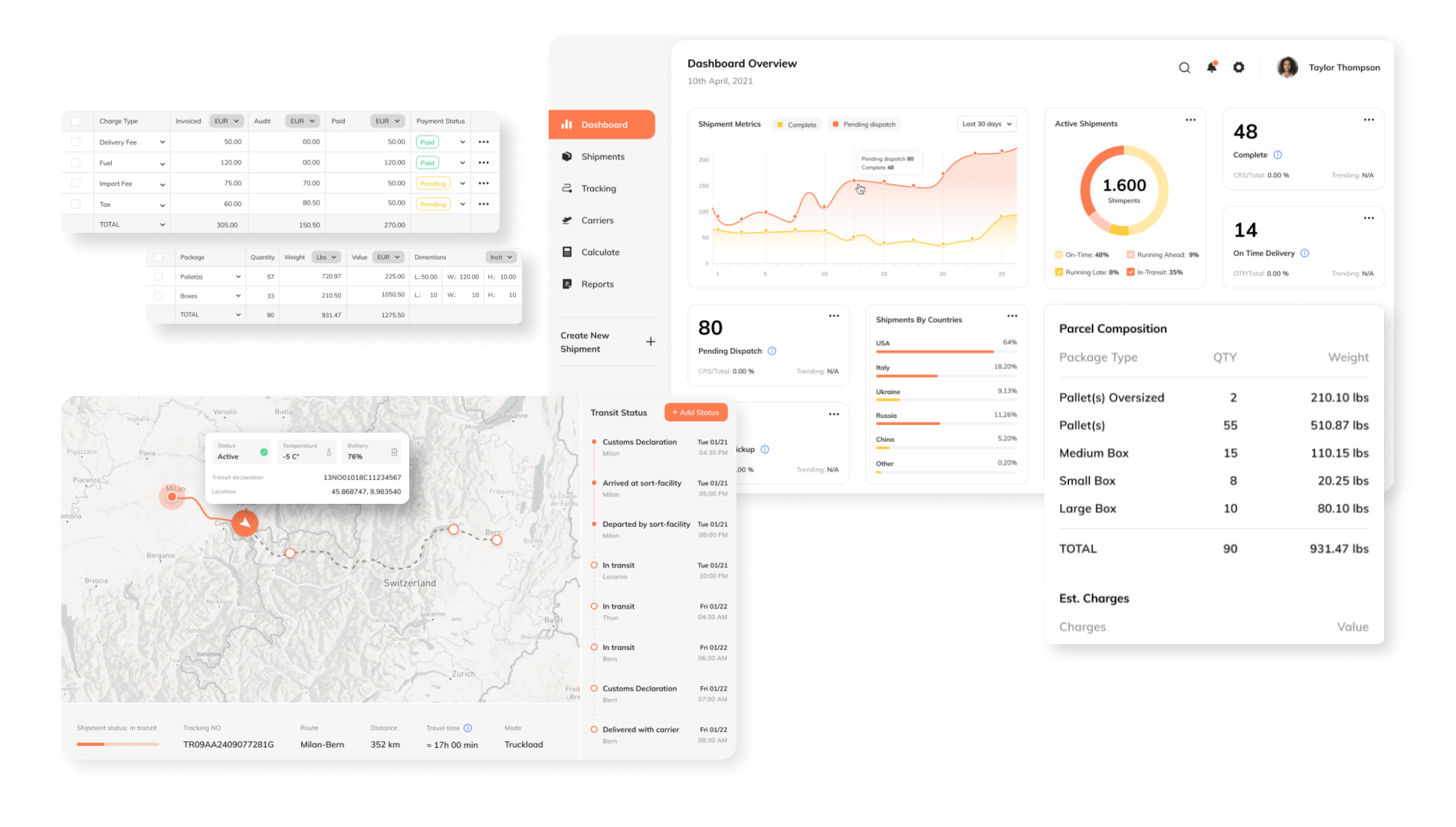 Software solutions for transport and logistics