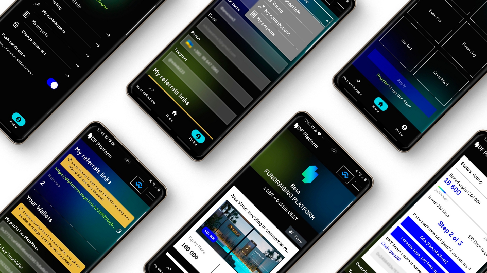 Создание крипто краудфандинговой платформы