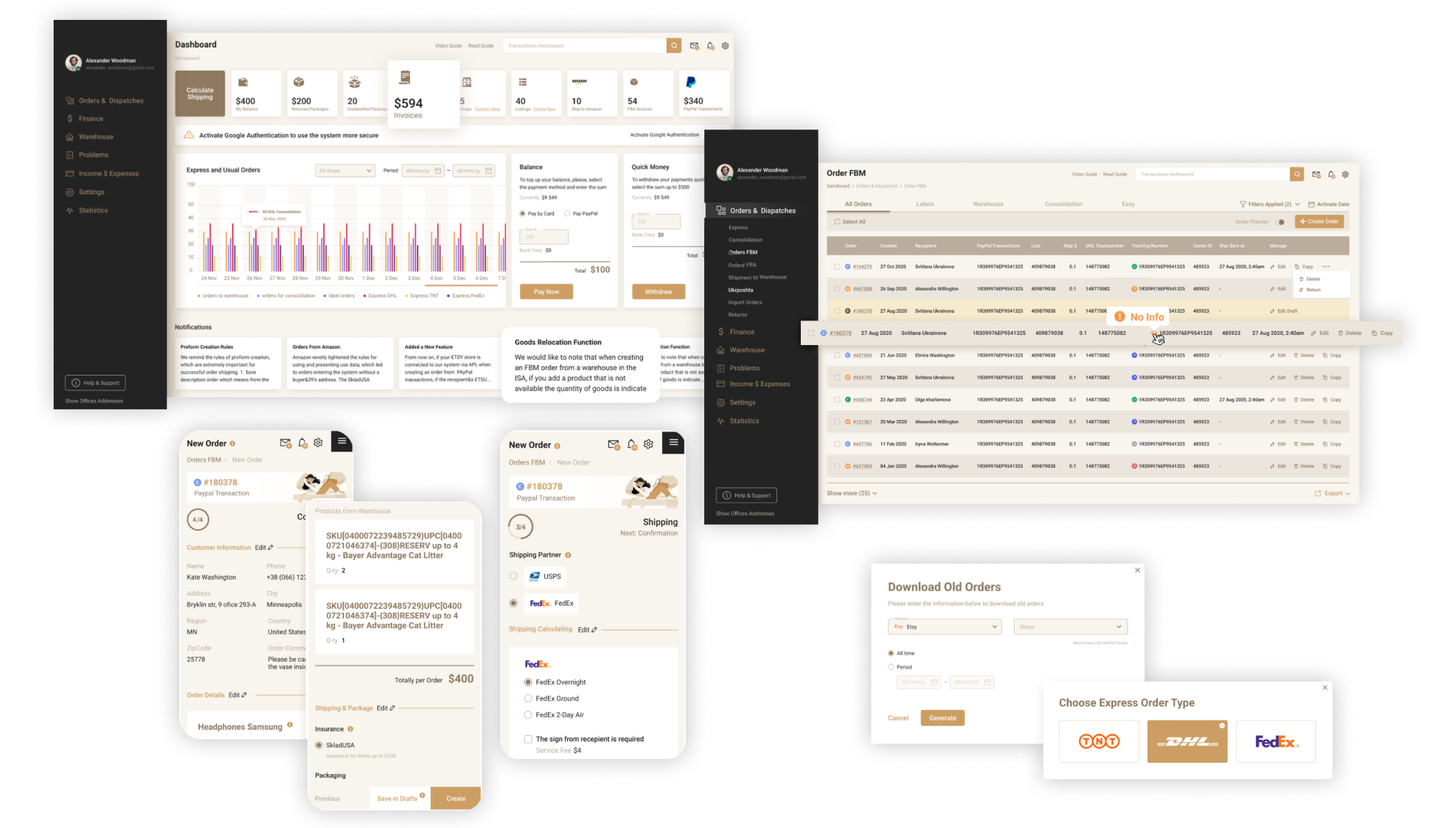 Development of CRM for shipping