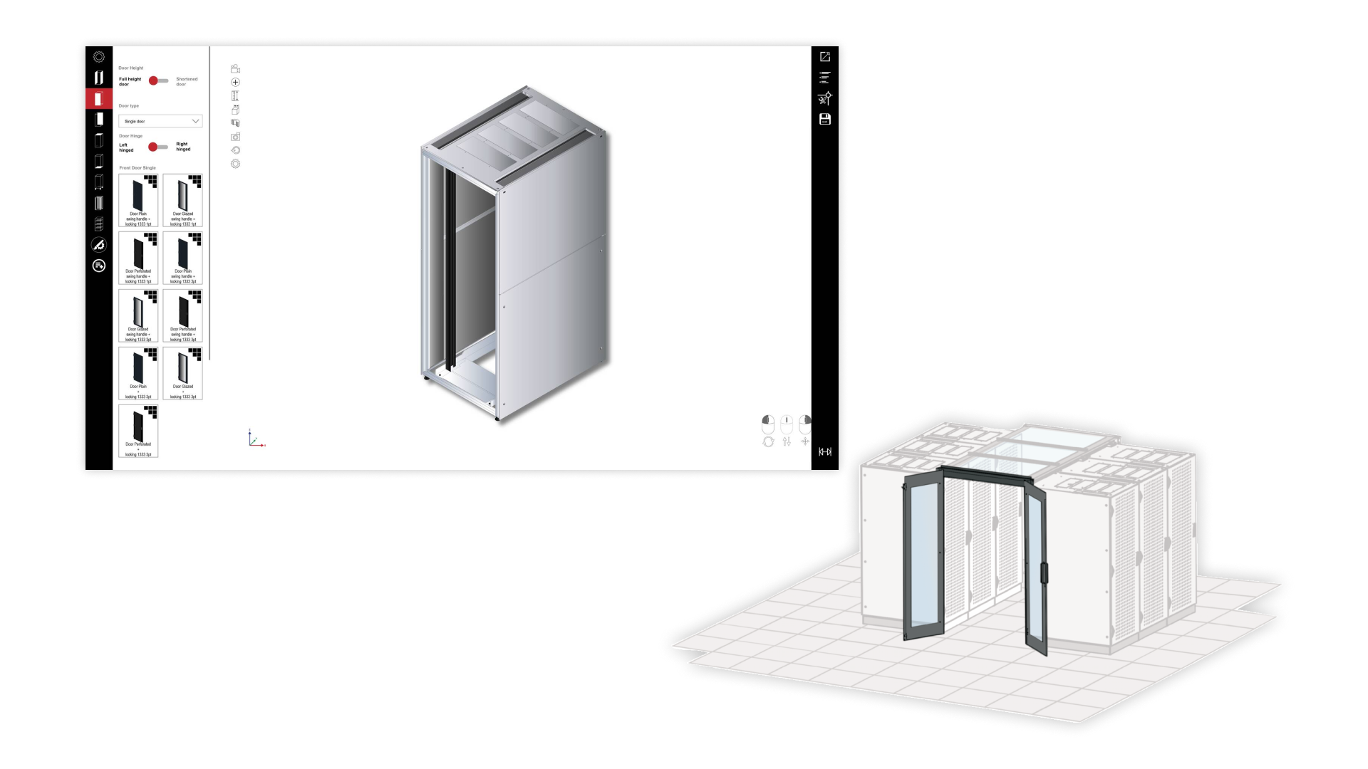 Разработка 2D конфигуратора двери для дома или офиса