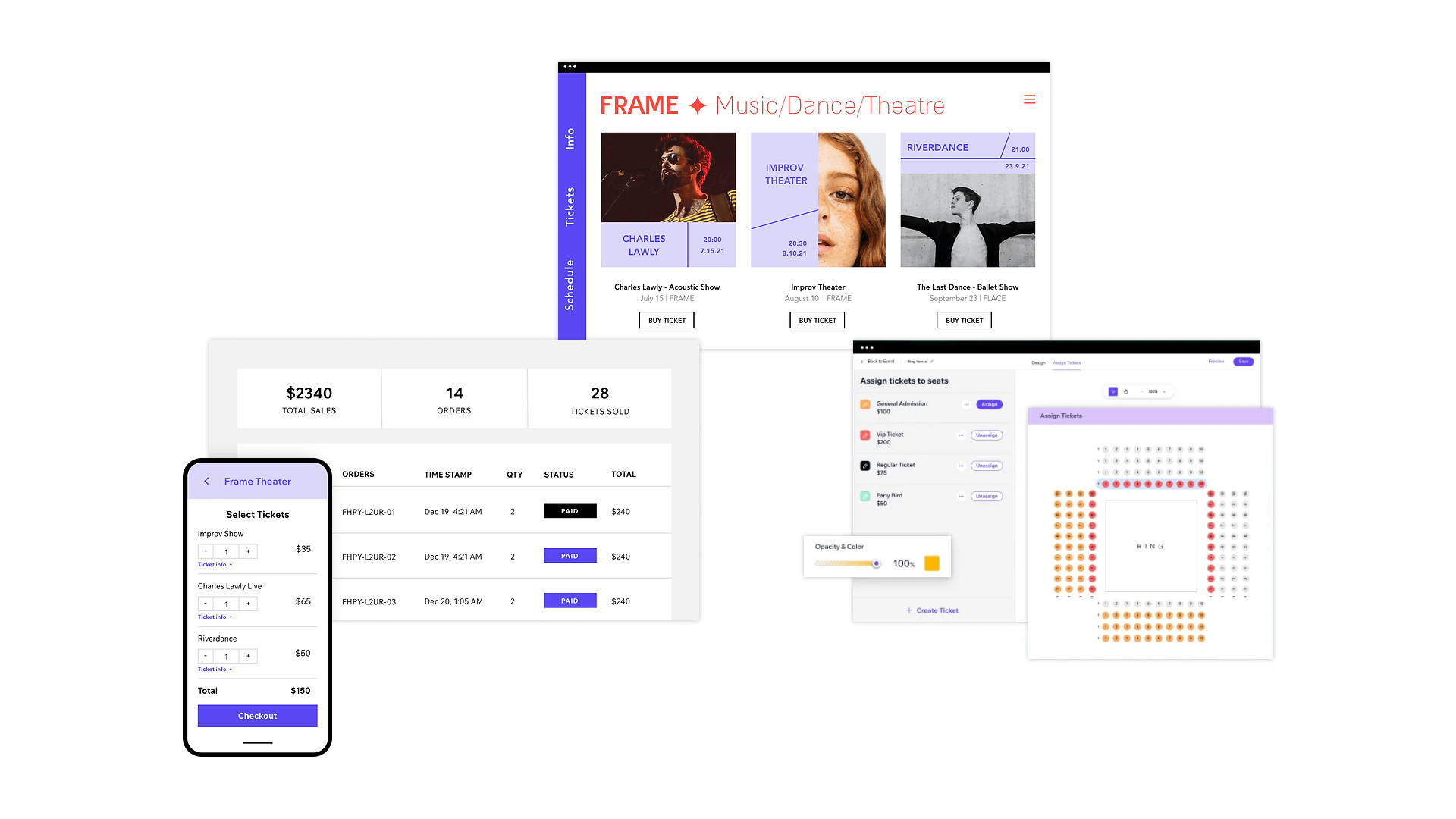 What is interactive website development and how is it implemented?