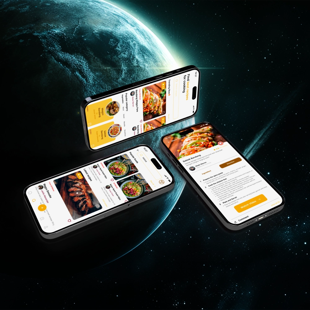 How to develop a recipe app