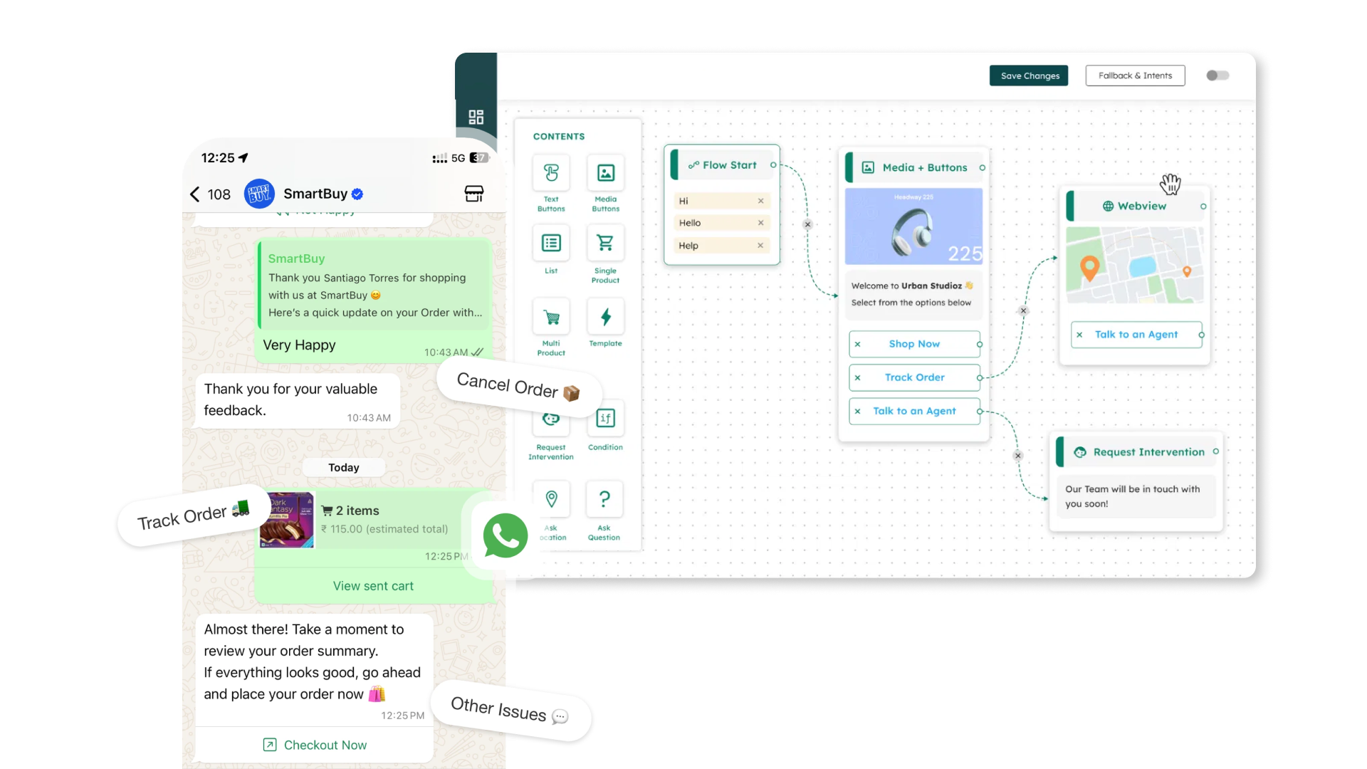 Разработка чат-бота для WhatsApp