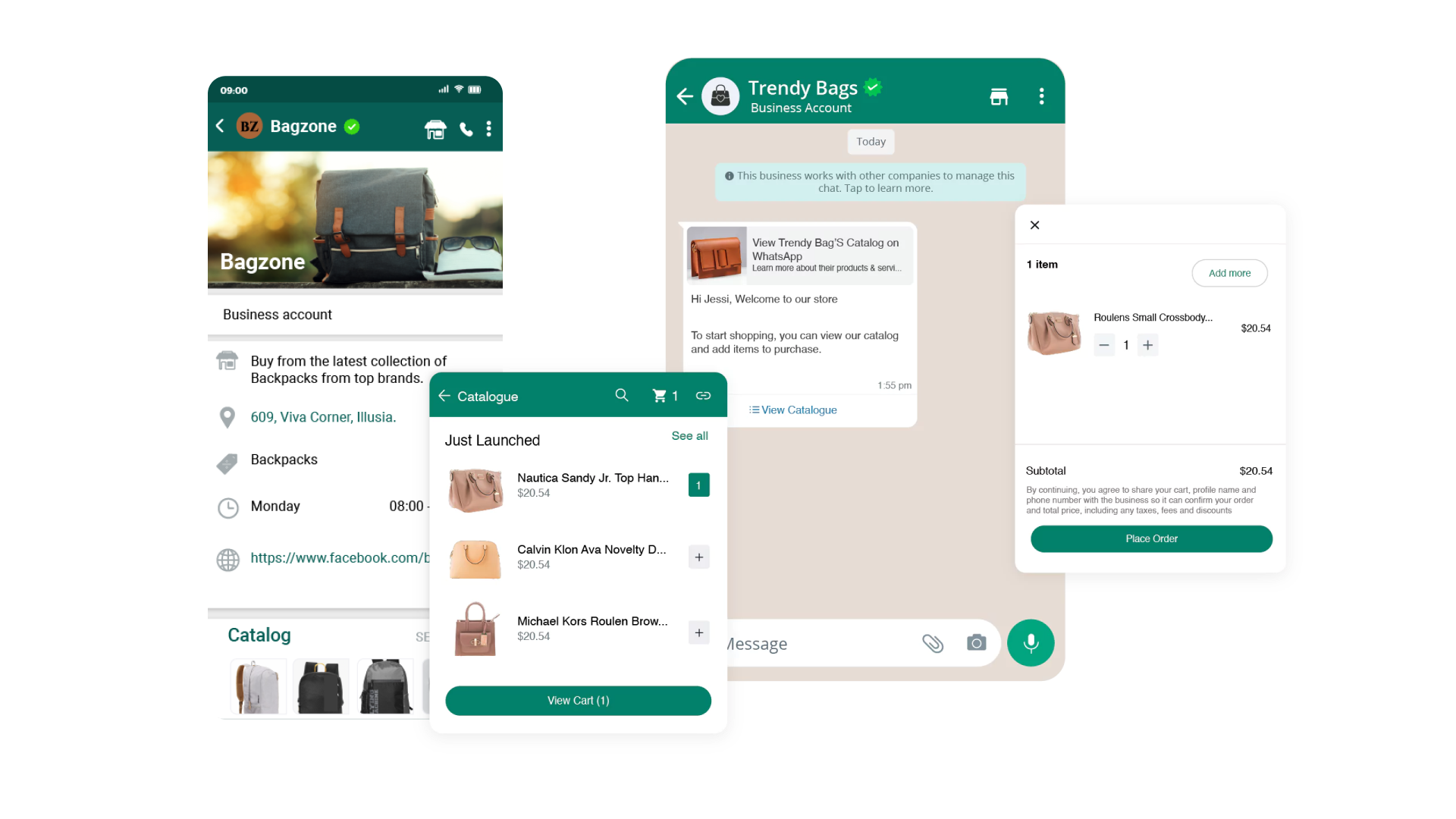 Chatbot development for WhatsApp