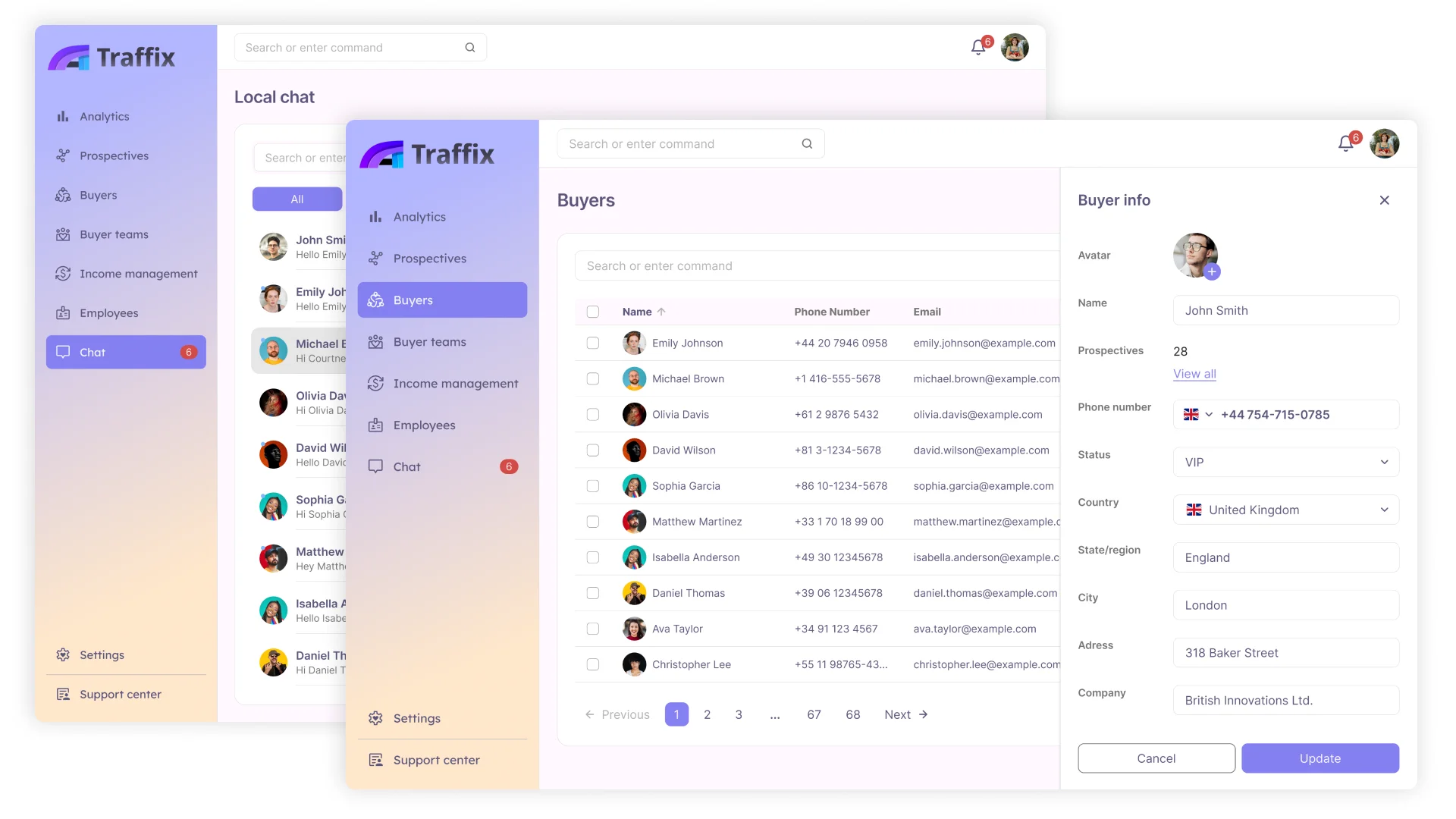 Розробка CRM для арбітражу трафіка