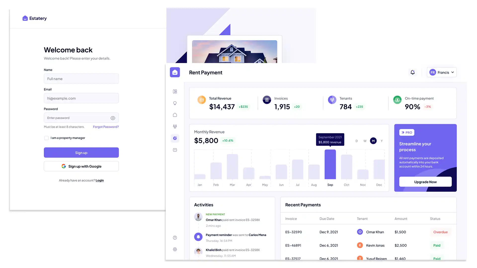 CRM for a real estate agency