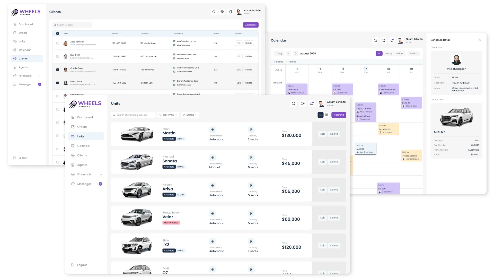 Розробка CRM для автосалону