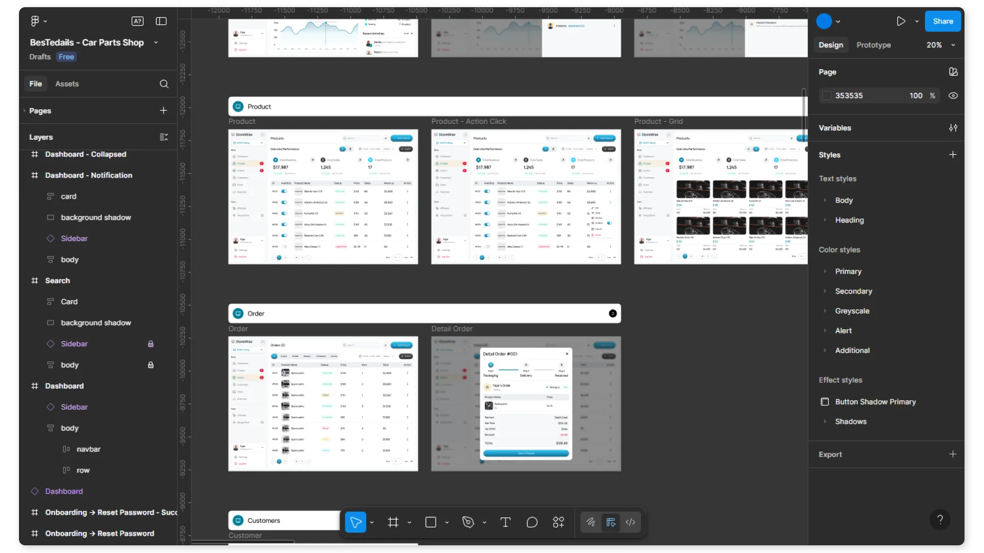 Разработка CRM для автомагазина