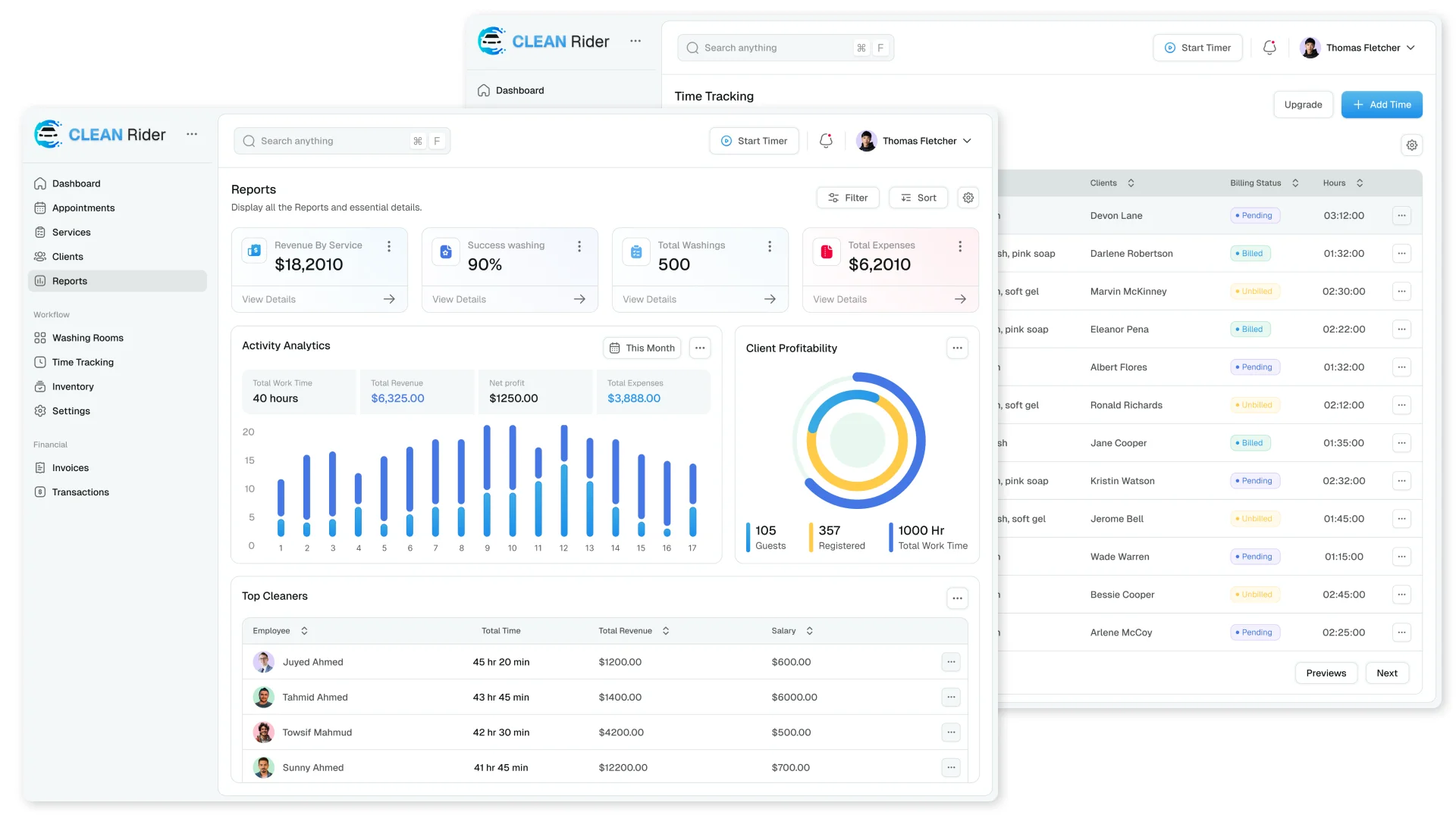 Розробка CRM для автомийки